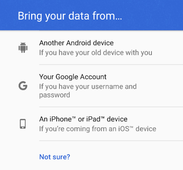 Android 7.0向iOS用户招手 数据迁移更便捷